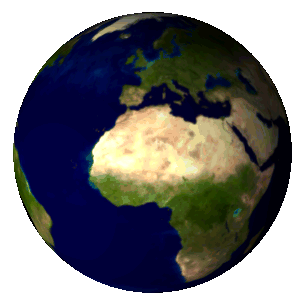 Spinning Globe